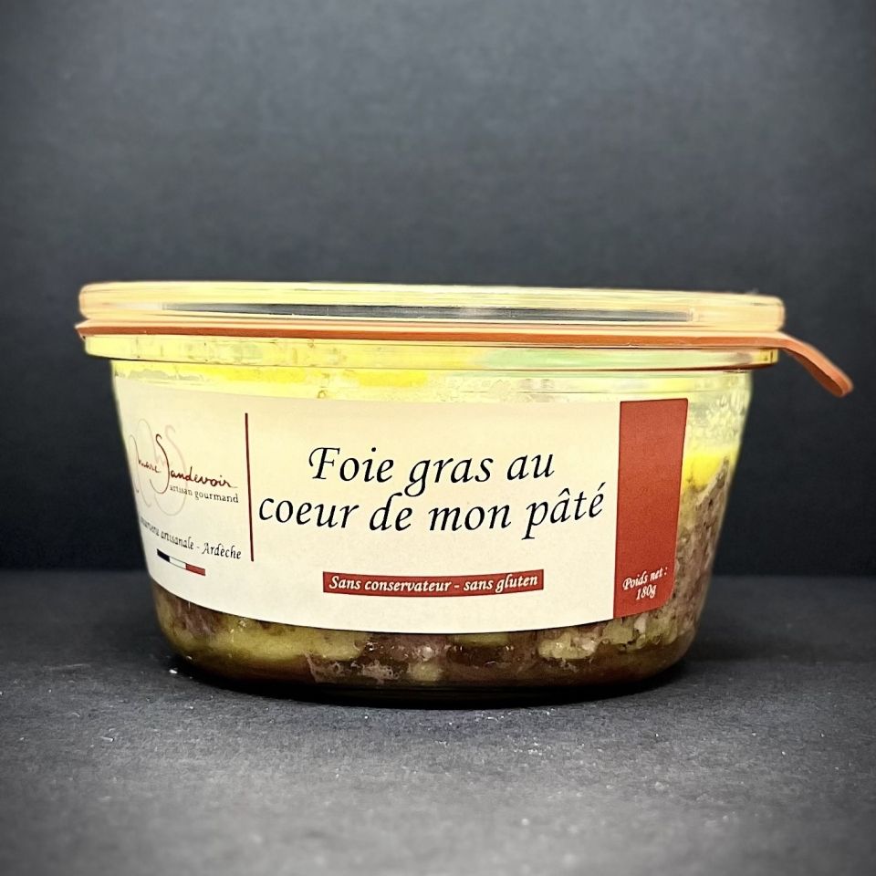 Pâté au cœur de Foie Gras 330g – Foie Gras Jacquin